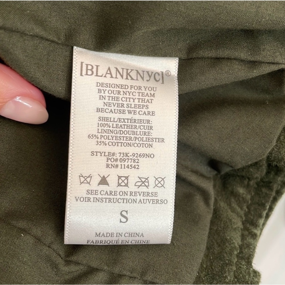 BLANKNYC suede moto jacket - Picture 6 of 8